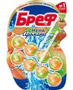 Туалетный блок Бреф Perfume Switch Сочный персик - Яблоко, 2×50 г