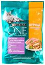 Корм для кошек с чувствительным пищеварением, Purina One, курица/морковь, 75 г