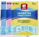 Салфетка Econta универсальные 30х38см в ассортименте 3шт