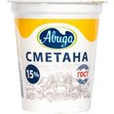 Сметана Авида 15% БЗМЖ 300г