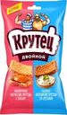 Гренки Крутец пшенично-ржаные со вкусом краба и ржаные со вкусом сметаны 100г