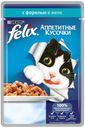 Влажный корм Felix Аппетитные кусочки для взрослых кошек с форелью в желе 85 г