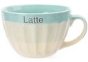 Кружка фарфоровая Attribute Latte основной цвет: кремовый дополнительный цвет: в ассортименте, 380 мл