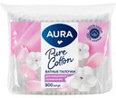 Ватные палочки Aura Pure Cotton, 300 шт.