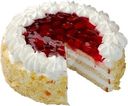 Торт Карат Плюс Творожный клубничный, 1кг