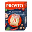Рис Prosto Золотистый длиннозерный пропаренный в варочных пакетиках 8 шт x 62,5 г