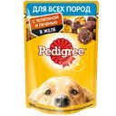 Корм для собак PEDIGREE® телятина и печень в желе, 85г