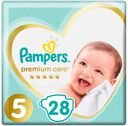 Подгузники Pampers, Premium Care, размер 5, 11-16кг, 28 шт