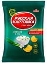 РУССКАЯ КАРТОШКА Чипсы картофельные сметана и лук, 80г