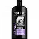 Шампунь с пигментом для осветленных и мелированных волос Syoss Hair Care Blonde, 500 мл