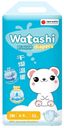 Подгузники Watashi ночные детские одноразовые р 3/М 4-9 кг 52 шт