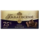 Шоколад Бабаевский, элитный 75% какао, 100 г