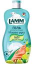 Гель для мытья посуды Lamm Нежные руки Лайм, листья мяты, 450мл