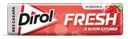 Жевательная резинка Dirol Fresh со вкусом клубники без сахара 13.6г