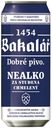 Пиво безалкогольное Bakalar Nealko Za Studena Chelemy светлое фильтрованное 0,5%, 500 мл