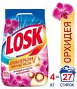 Стиральный порошок Losk Орхидея Ароматерапия универсальный, 4 кг
