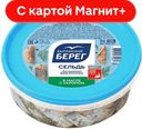 БАЛТИЙСКИЙ БЕРЕГ По-царски Сельдь ф/кус укроп 500г пл/бан:6