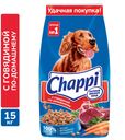 Корм д/собак сухой Chappi Говядина 15кг