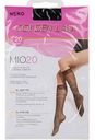 Гольфы женские Golden Lady Mio цвет: nero/чёрный размер: единый, 20 den, 2 пары