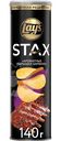 Чипсы Lay's stax Ребрышки барбекю 140г