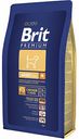 Корм для взрослых собак средних пород Brit Premium курица и 5 трав, 3 кг