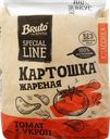 Чипсы картофельные BRUTO Крафт, картошка жареная с томатом и укропом, 120г