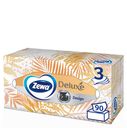 Салфетки бумажные Zewa Deluxe Дизайн косметические 3 слоя 90шт