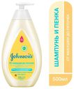 Шампунь и пенка детский Johnson's «От макушки до пяточек» для мытья и купания, 500 мл
