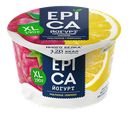 Йогурт 4.8% Epica Малина-лимон, 190 г