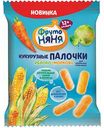 Палочки кукурузные ФрутоНяня Яблоко-морковь с 12 месяцев, 20 г