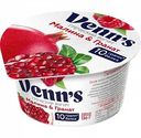 Йогурт греческий обезжиренный Venn's с наполнителем Малина-Гранат 0,1%, 130 г