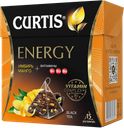 Чай черный CURTIS Energy ароматизированный средний лист, 15пирамидок