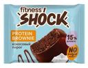 Пирожное протеиновое Fitness Shock брауни и кокосовый пирог, 50г