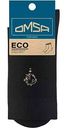 Носки мужские Omsa for Men Eco 401 Волк цвет: чёрный, 42-44р-р