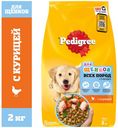 Корм сухой полнорационный PEDIGREE для щенков всех пород от