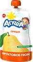 Пюре АГУША, Груша, с 4 мес., 90г