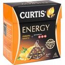 Чай чёрный Curtis Energy Имбирь-манго + витамины В1, В3, В5, 15×1,7 г