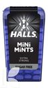 Конфеты HALLS MINI MINTS Extra Strong без сахара Мята-Ментол 12,5%