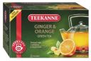 Чай зеленый Teekanne с имбирём и апельсином в пакетиках, 20х3,25 г