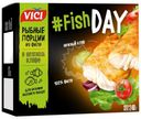 Минтай Vici Fish Day филе порции в нежном кляре обжаренные замороженные 240г