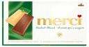 Шоколад Merci молочный с орехами, 4х25 г
