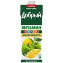 Напиток сокосодержащий ДОБРЫЙ Витамин яблоко-лимон, 950мл