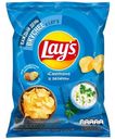 Чипсы Lay's сметана и зелень 70г