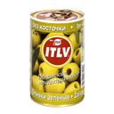 Оливки зеленые ИТЛВ, без косточек, 300г