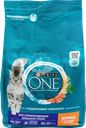 Корм сухой для кошек PURINA ONE с высоким содержанием курицы, для стерилизованных, 3кг
