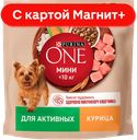 PURINA ONE Актив сух.корм д/соб мини кур/рис1,5кг(Нестле):6