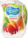 Йогурт ФРУАТЕ, Питьевой, персик/груша, 1,5%, 950г