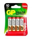 Батарейки алкалиновые, GP, АА, 4 шт.