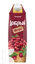 Морс ДОБРЫЙ из винограда и клюквы 1л