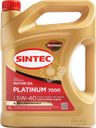 Масло моторное SINTEC Platinum 7000 Акция 4+1 5W-40 A3/B4 SN/CF, 4л
